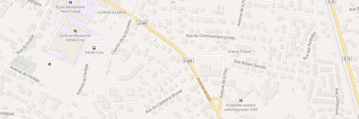 Plan du 17 Rue du Cap Pierre Flottes à Pamiers