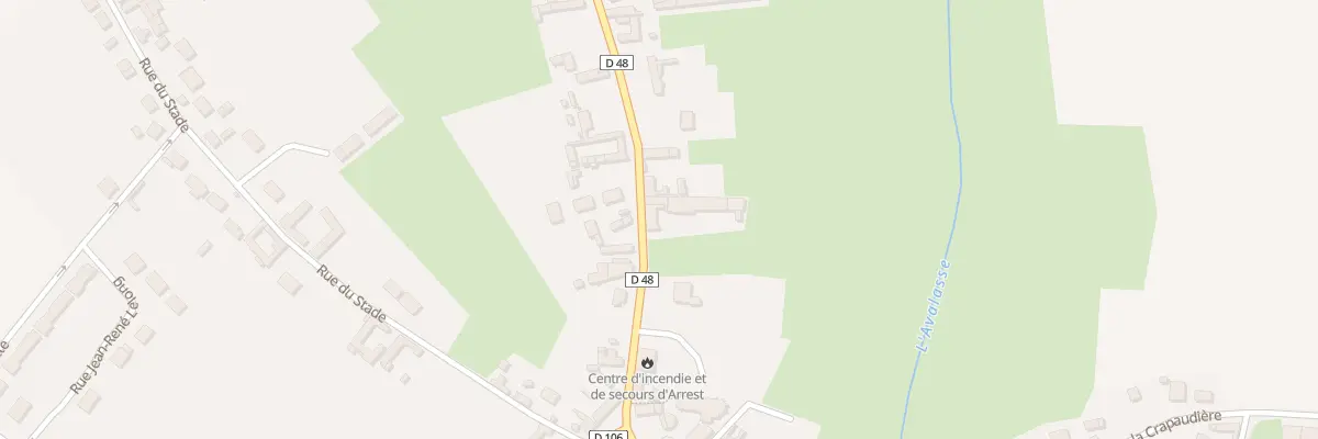 Plan du 4T Rue de Catigny à Arrest
