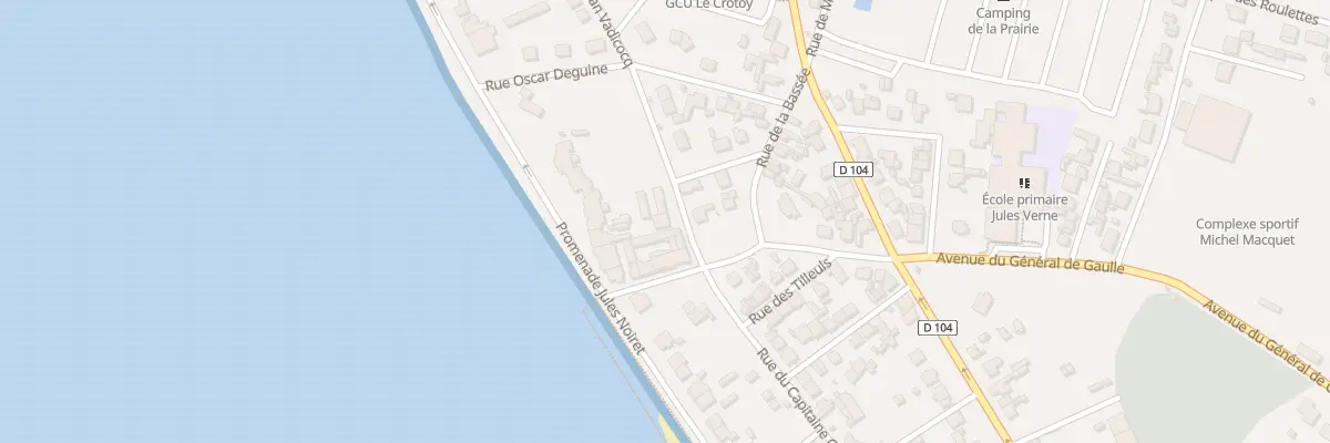 Plan du 3B Rue Jean Vadicocq au Crotoy