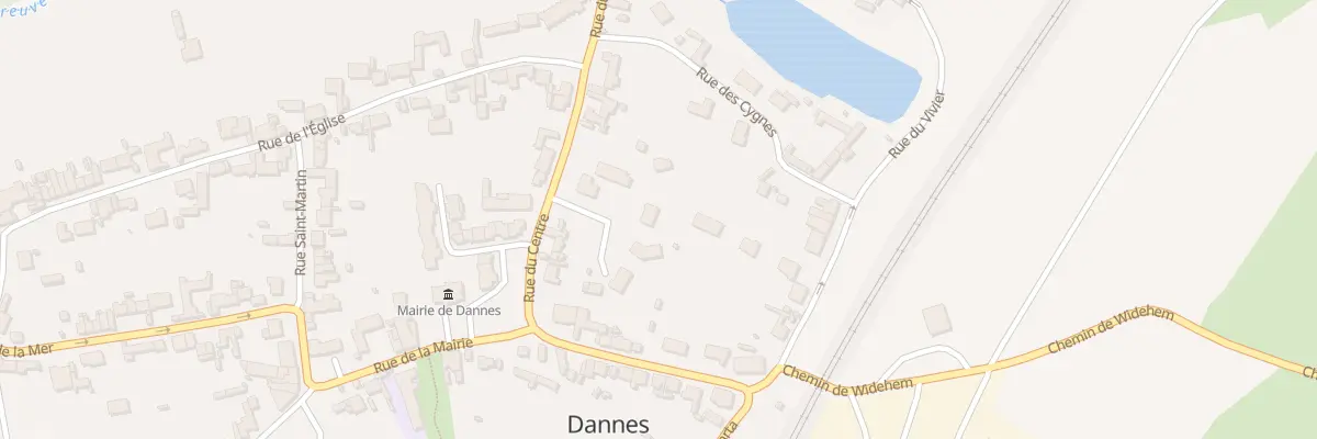 Plan du 3 Clos Argousiers à Dannes