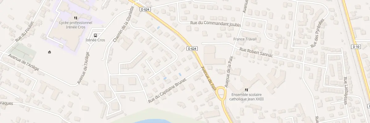 Plan du 21 Rue du Cap Pierre Flottes à Pamiers