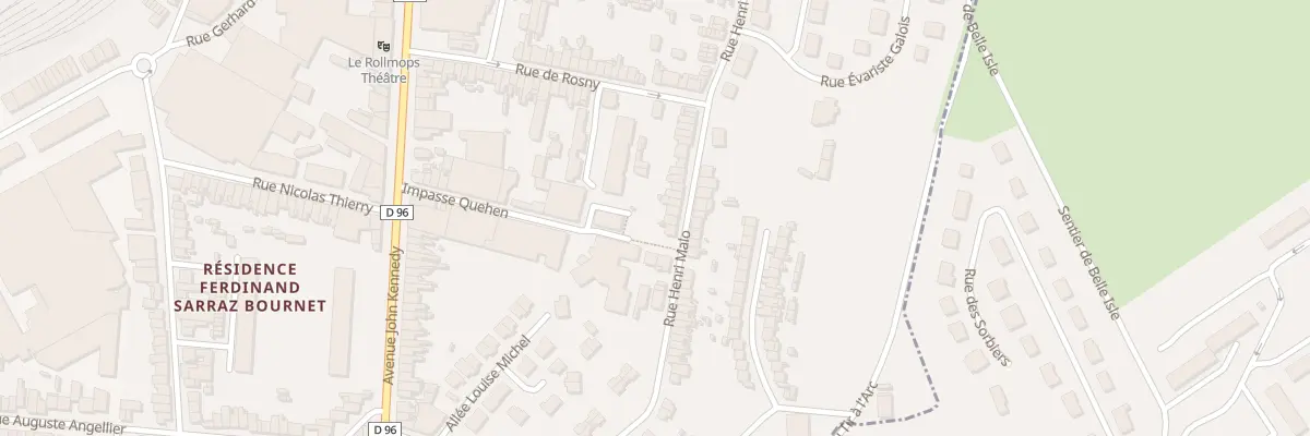 Plan du 60 Rue Henri Malo à Boulogne-sur-Mer
