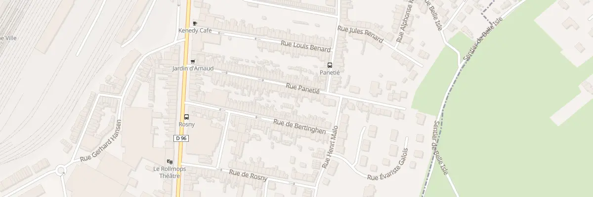 Plan du 58 Rue Panetié à Boulogne-sur-Mer