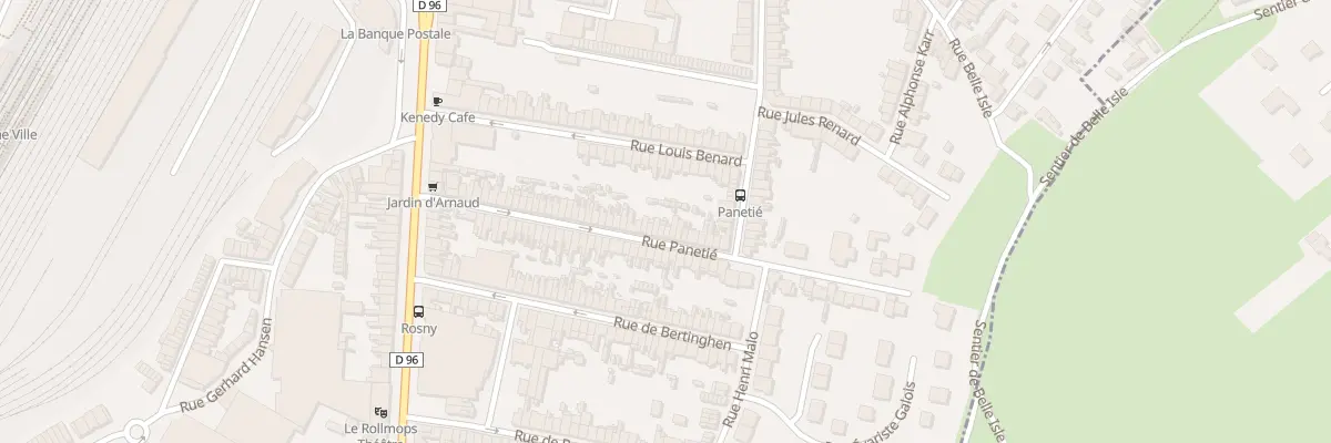 Plan du 63 Rue Panetié à Boulogne-sur-Mer