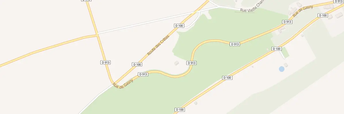 Plan du 2 Rte des Crêtes à La Roche-Guyon