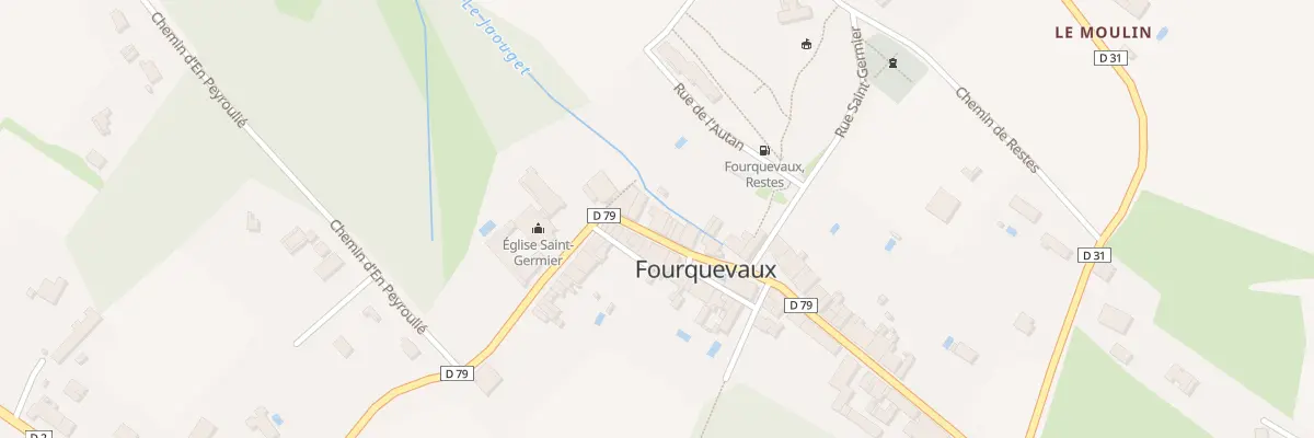 Plan du 36 Rue Jean-Paul Laurens à Fourquevaux