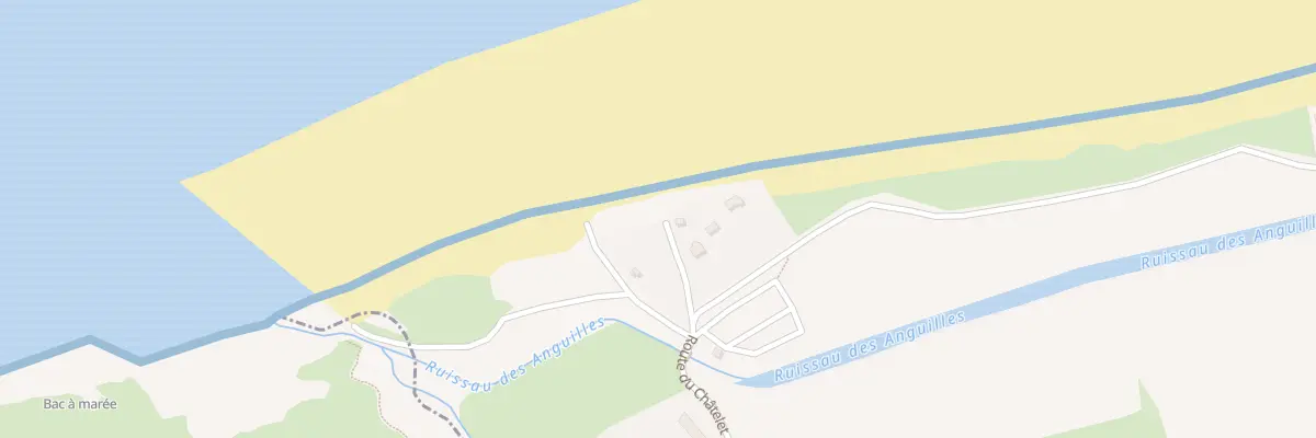 Plan du 1260 Rte du Chatelet à Tardinghen