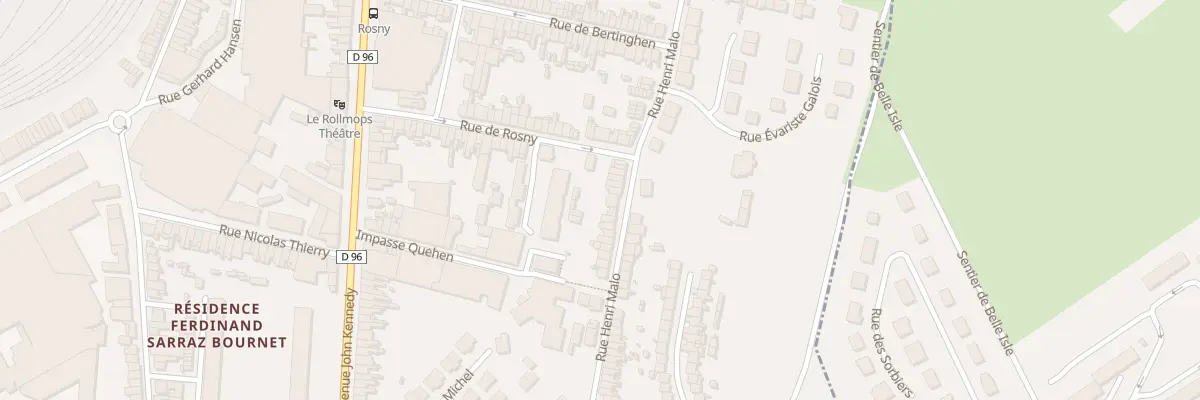 Plan du 40 Rue Henri Malo à Boulogne-sur-Mer