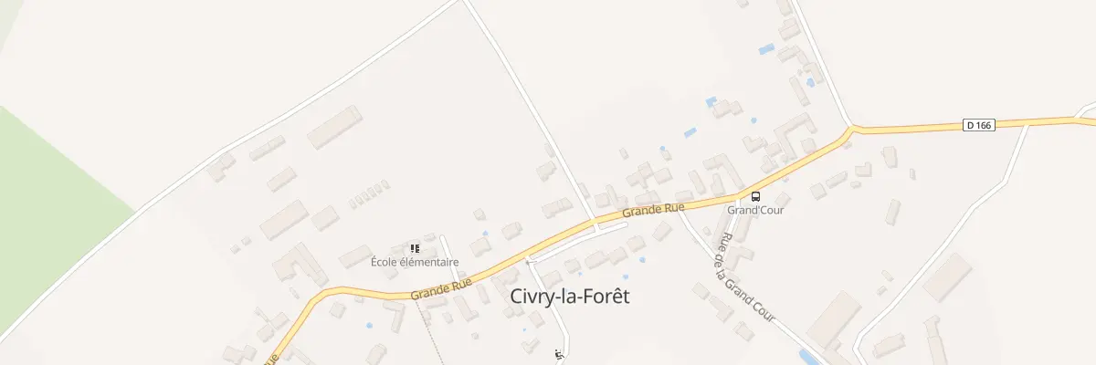 Plan du 416 Gr Grande Rue à Civry-la-Forêt