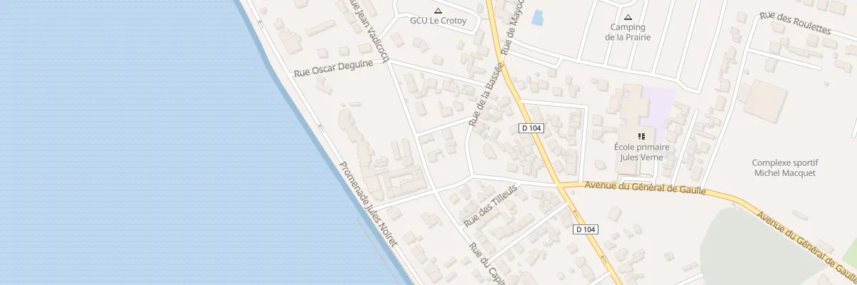 Plan du 4 Rue Jean Vadicocq au Crotoy