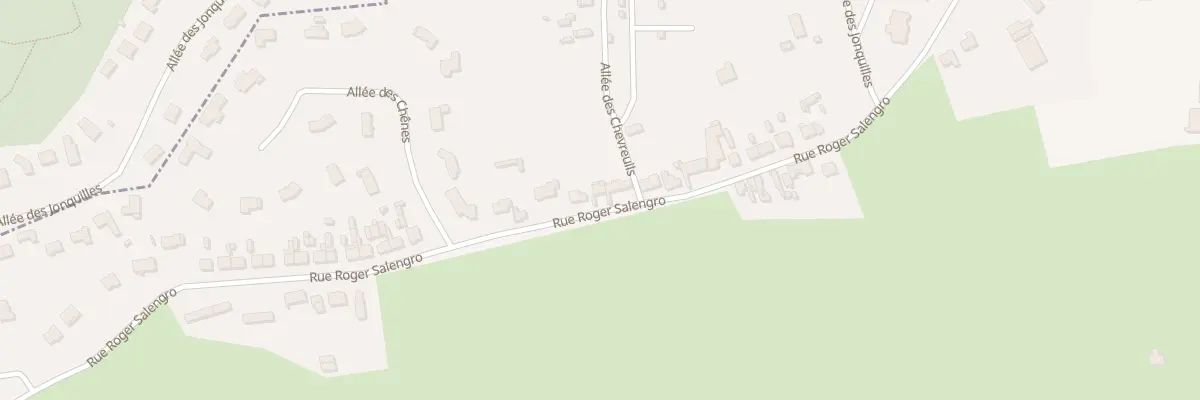 Plan du 634 Rue Roger Salengro à Cucq