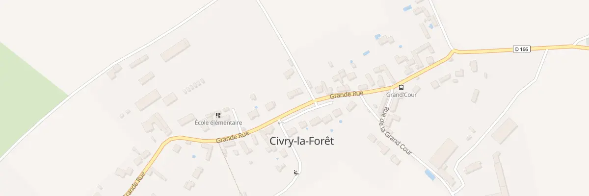 Plan du 420 Gr Grande Rue à Civry-la-Forêt