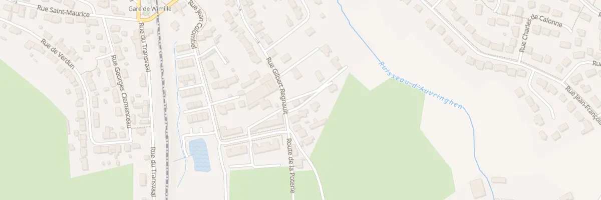 Plan du 29 Rue Gilbert Regnault à Wimille
