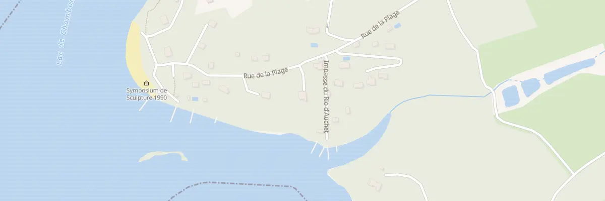 Plan du 13 Rue de la Plage à Cuzion