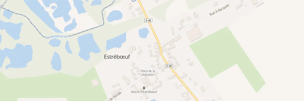 Plan du 150 Rte de Gamaches à Estrébœuf