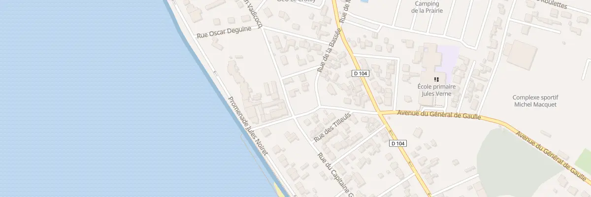 Plan du 2 Rue Jean Vadicocq au Crotoy