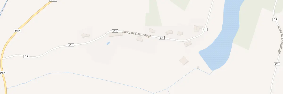 Plan du 425 Rte de l’Hermitage à Bonrepos-Riquet