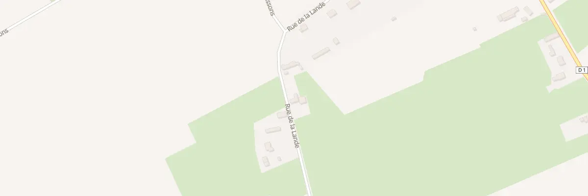 Plan du 5334 La Lande à Beauvoir-en-Lyons
