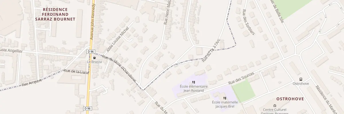 Plan du 11 Rue du Tir a l’Arc à Boulogne-sur-Mer