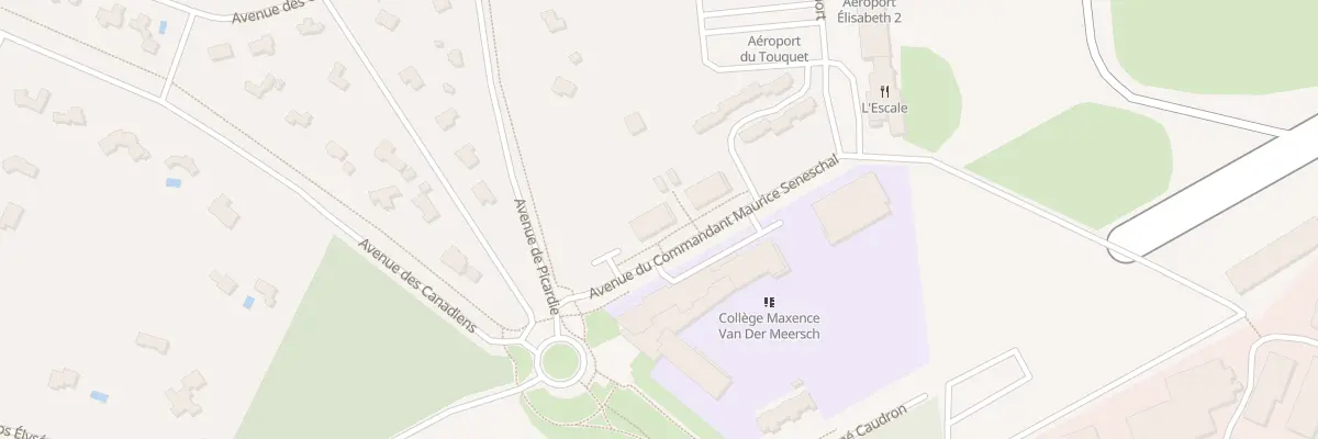 Plan du 91 Av du Commandant Seneschal au Touquet-Paris-Plage