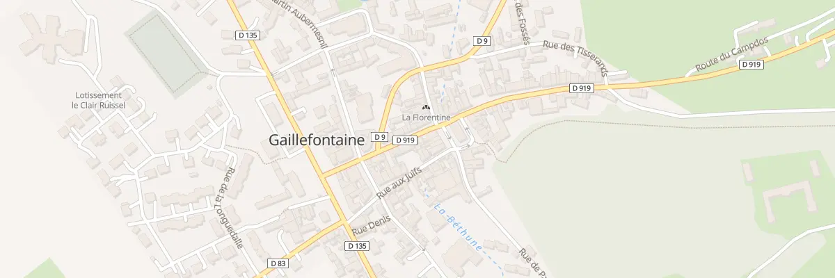 Plan du 18 Gr Grande Rue à Gaillefontaine