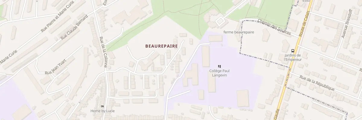 Plan du 42 Sq Louis Braille à Boulogne-sur-Mer