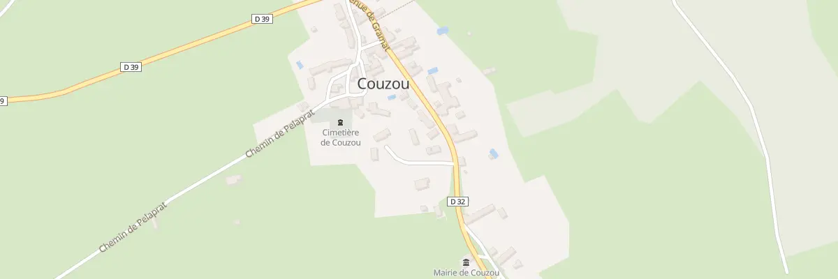 Plan du 534 Av de Gramat à Couzou