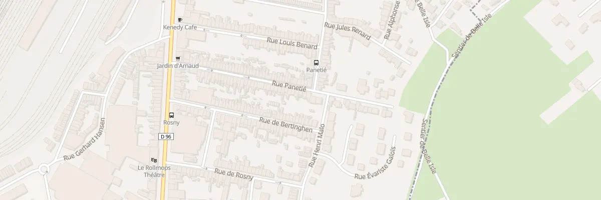 Plan du 68 Rue Panetié à Boulogne-sur-Mer