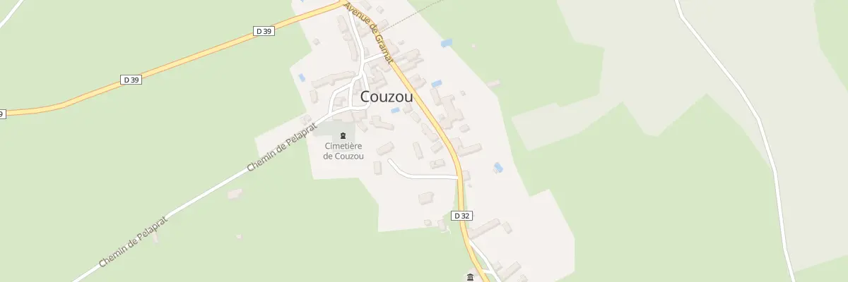 Plan du 524 Av de Gramat à Couzou