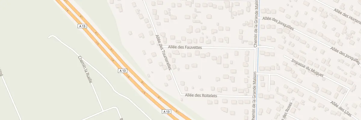 Plan du 19 All des Fauvettes à Rosny-sur-Seine