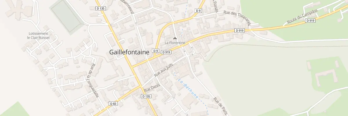 Plan du 7 Rue aux Juifs à Gaillefontaine
