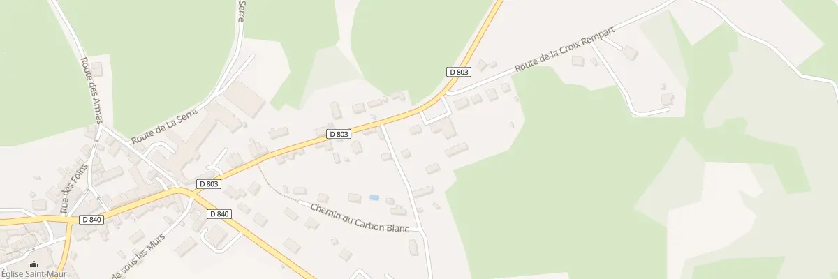 Plan du 274 Rte de Saint-Denis à Martel
