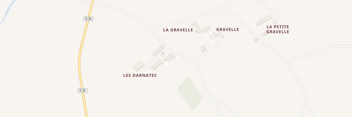 Plan du 6 Gravelle des Sables à Chavin