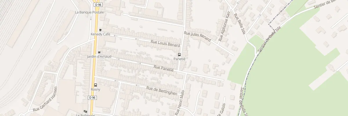 Plan du 7 Rue Georges Docquois à Boulogne-sur-Mer