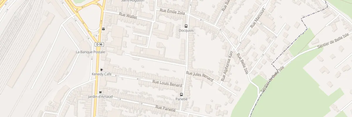 Plan du 31 Rue Georges Docquois à Boulogne-sur-Mer