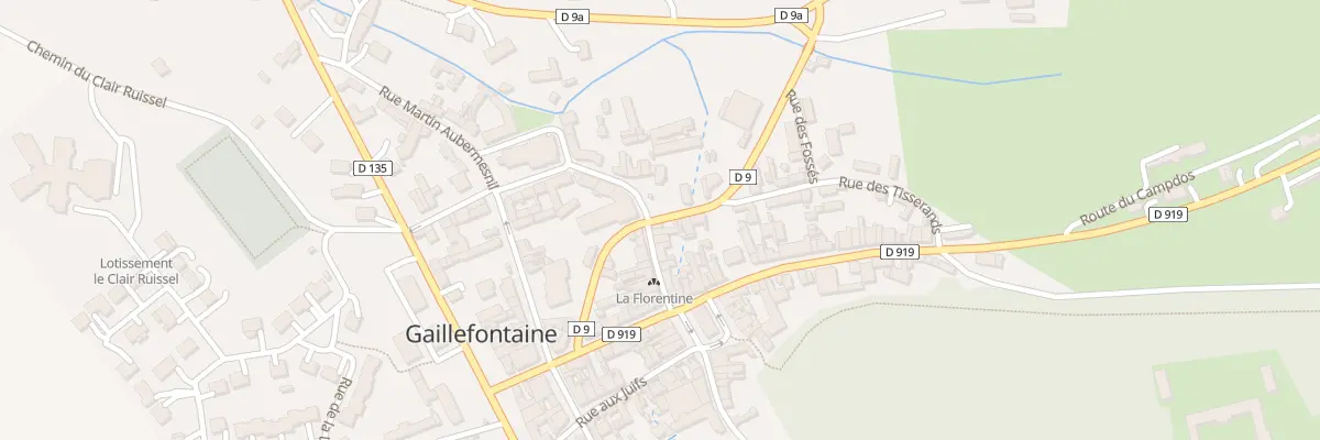 Plan du 6 Rte d’Aumale à Gaillefontaine