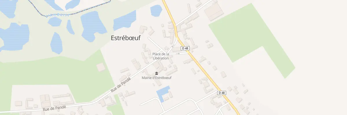 Plan du 61 Pl de la Libération à Estrébœuf