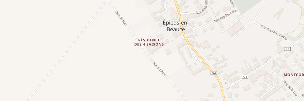 Plan du 9 Res des 4 Saisons à Épieds-en-Beauce