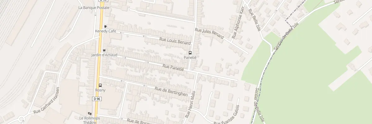 Plan du 3 Rue Georges Docquois à Boulogne-sur-Mer