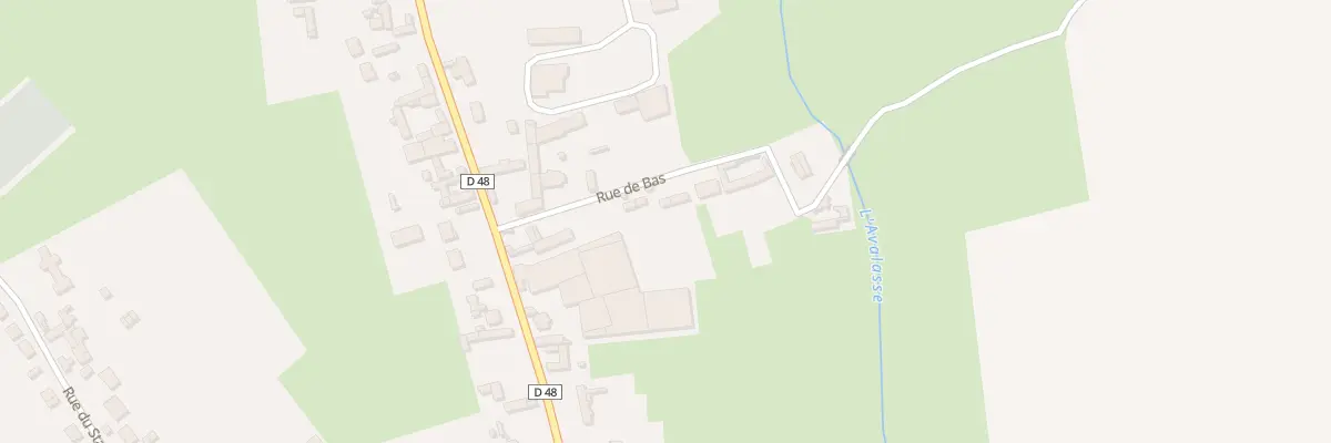 Plan du 6 Rue de Bas à Arrest