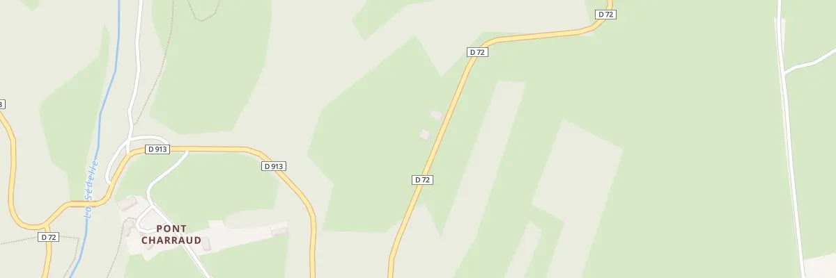 Plan du 1 Les Coulerons à Crozant