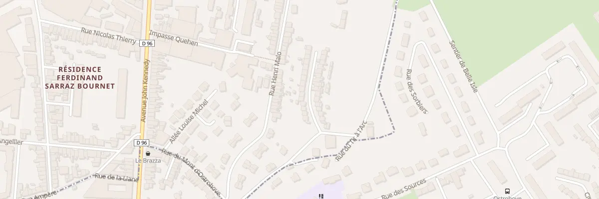 Plan du 39 Rue du Tir a l’Arc à Boulogne-sur-Mer