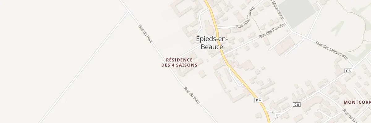 Plan du 13 Res des 4 Saisons à Épieds-en-Beauce