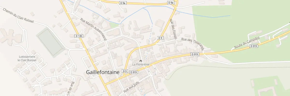 Plan du 8 Rte d’Aumale à Gaillefontaine