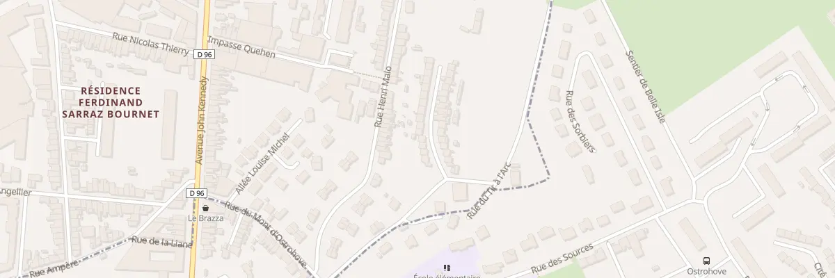 Plan du 37 Rue du Tir a l’Arc à Boulogne-sur-Mer