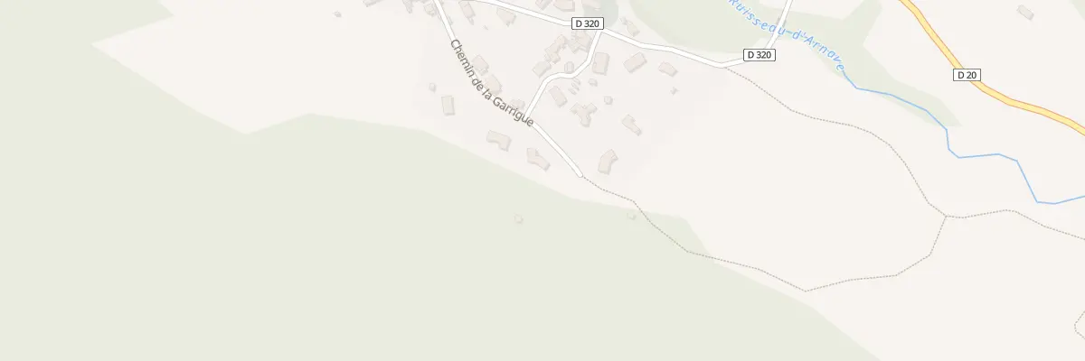 Plan du 6 Chem de la Garrigue à Bompas
