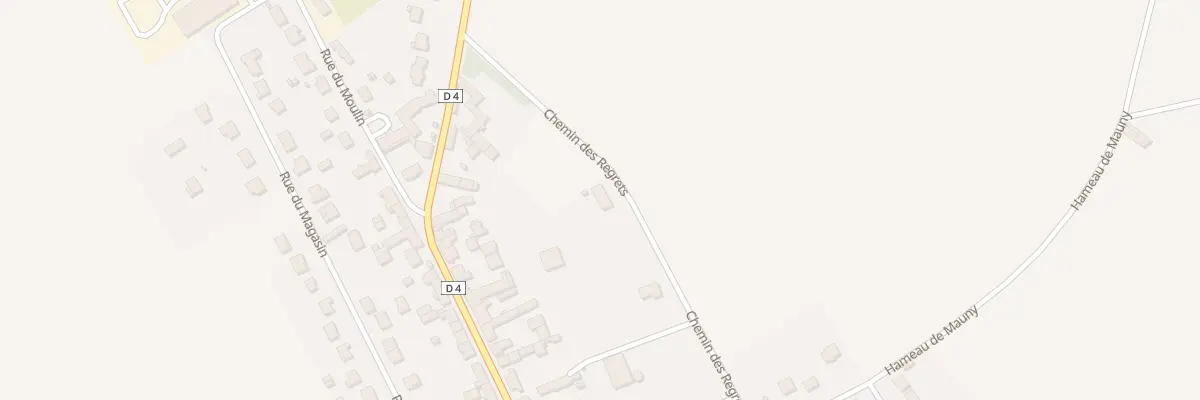 Plan de Che des Regrets à Épieds-en-Beauce