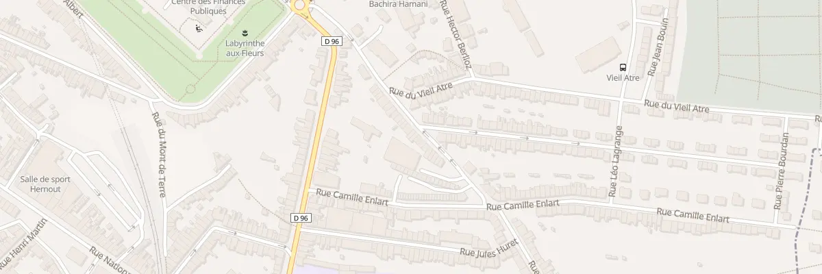 Plan du 27 Rue Boucher de Perthes à Boulogne-sur-Mer