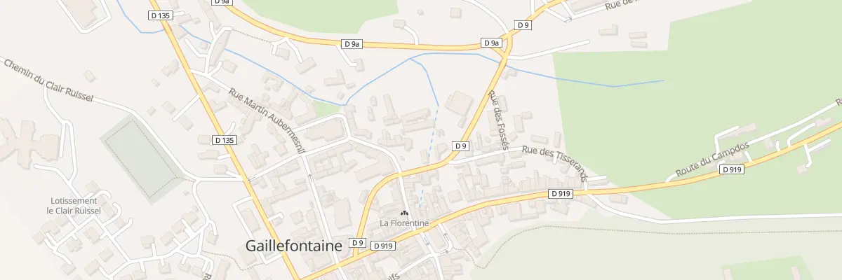 Plan du 2 Pl Lefebvre Blondel Dubus à Gaillefontaine