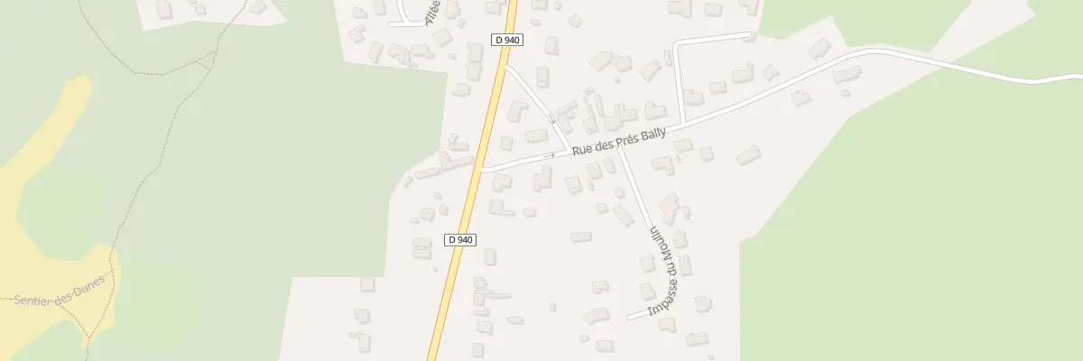 Plan du 58 Rue des Prés Bally à Merlimont